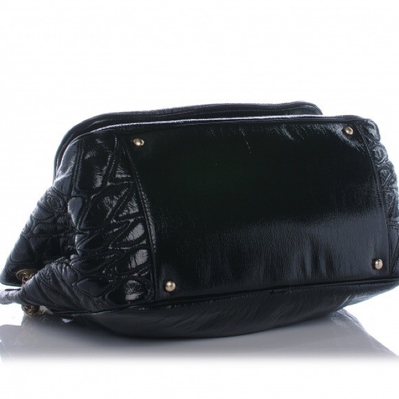 2009 CHANEL Black Rock & Chain XL Cabas Tote EUC - Picture 16 of 16